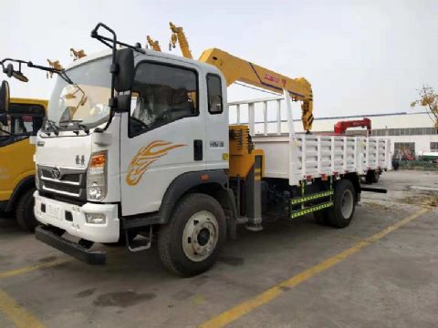 點擊查看詳細信息<br>標題：5噸重汽豪曼隨車吊 閱讀次數：2508